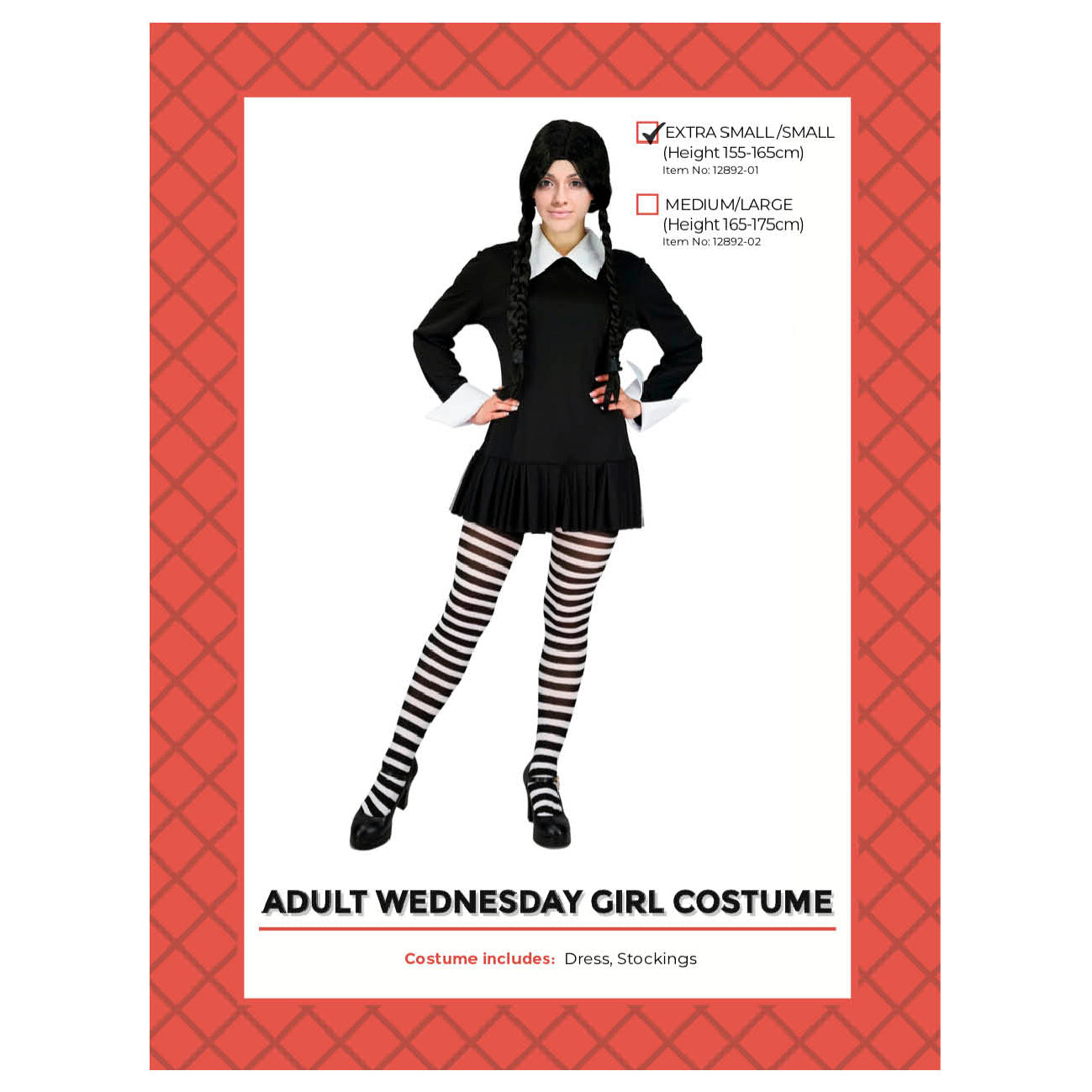 Wednesday Addams Adult Costume – Sydney Costume Shop