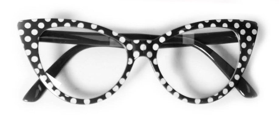 Polka cheap dot eyeglasses