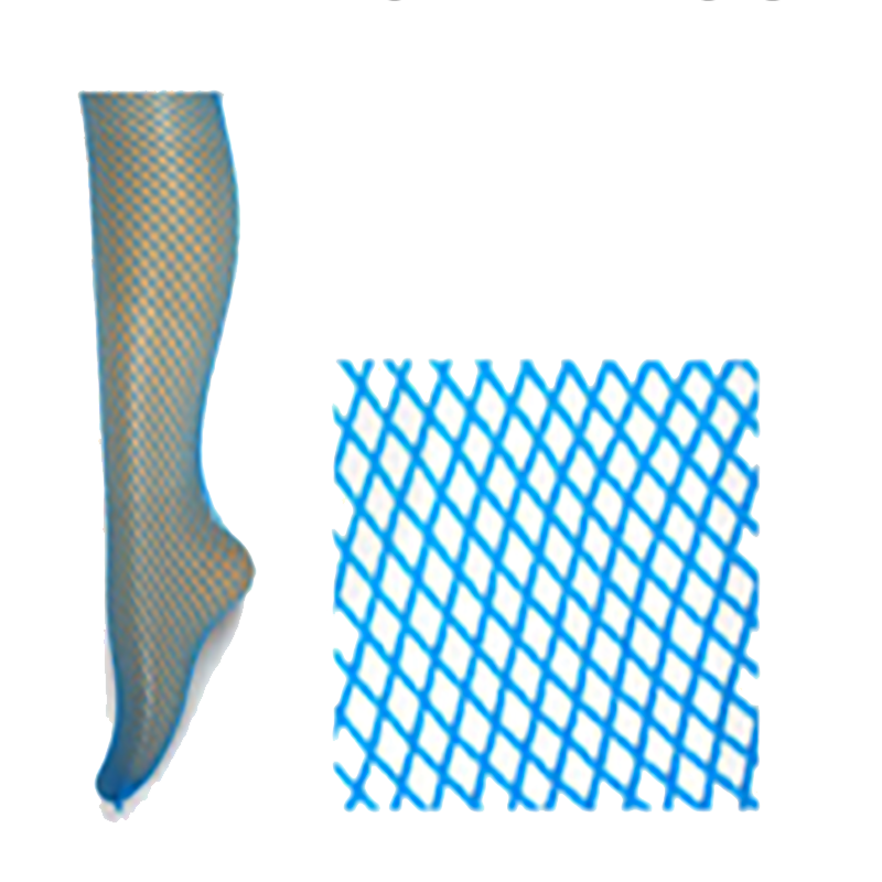 Blue fishnet outlet stockings