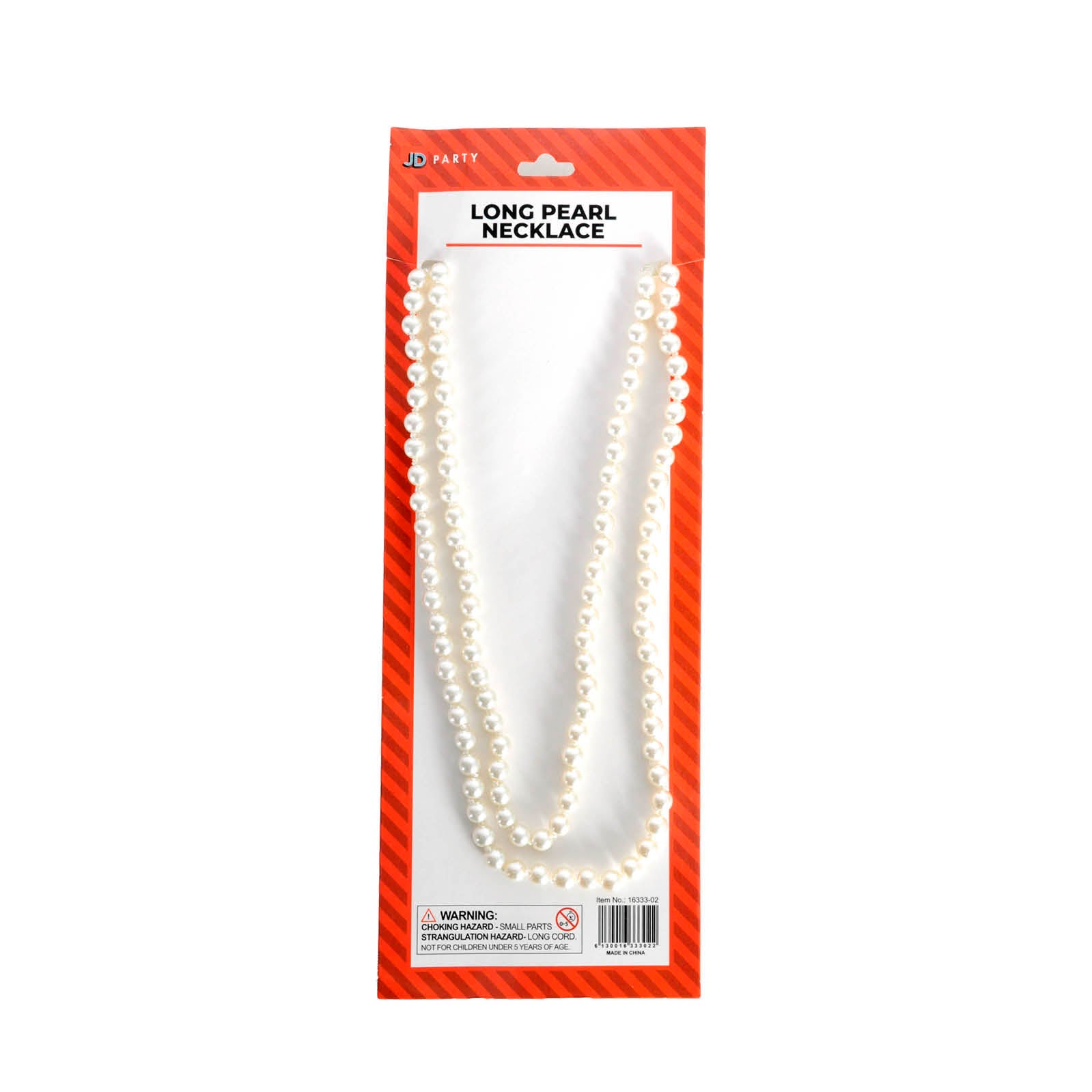 Long white deals pearl necklace