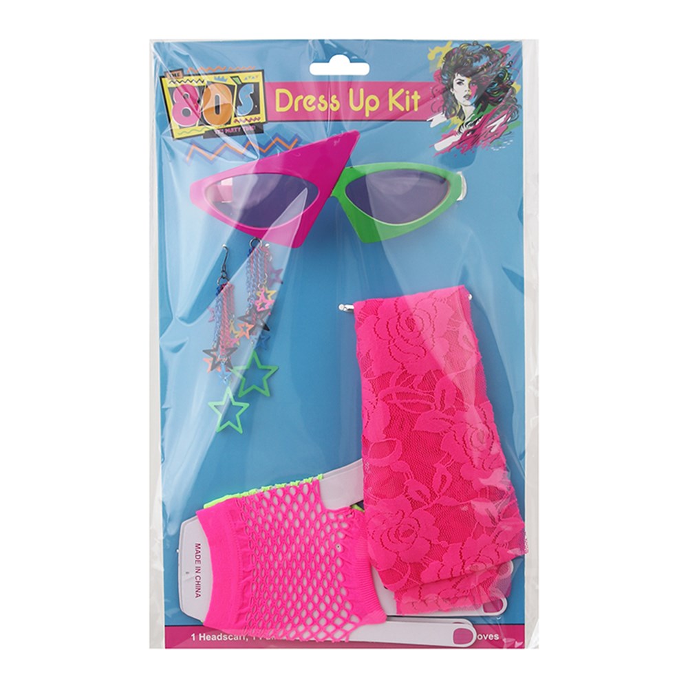 1980's Pink Party Accessories Set