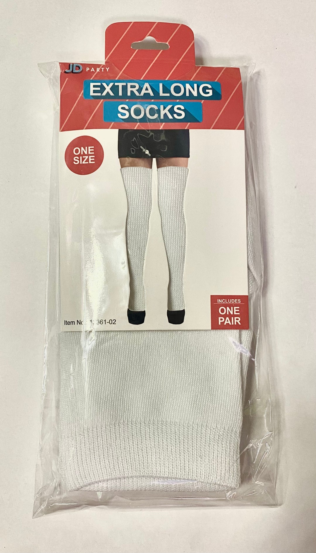 Over The Knee Socks Extra Long Socks-White