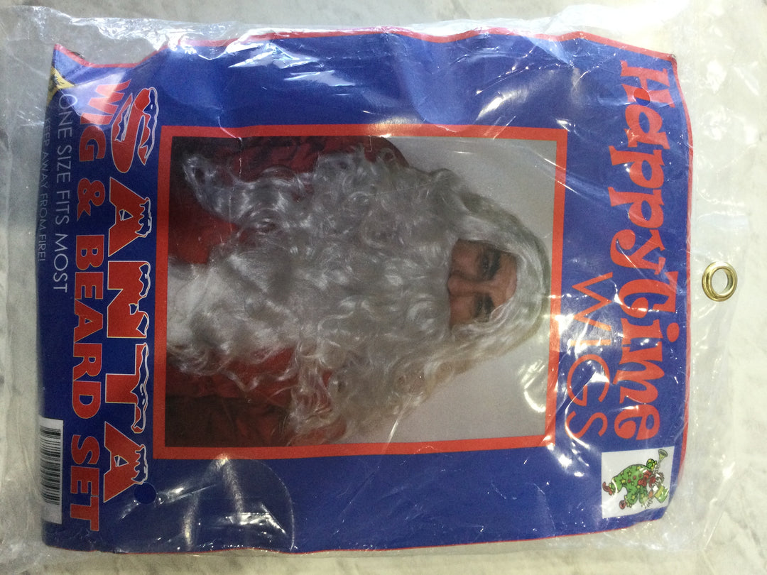 Santa Beard and Wig Set