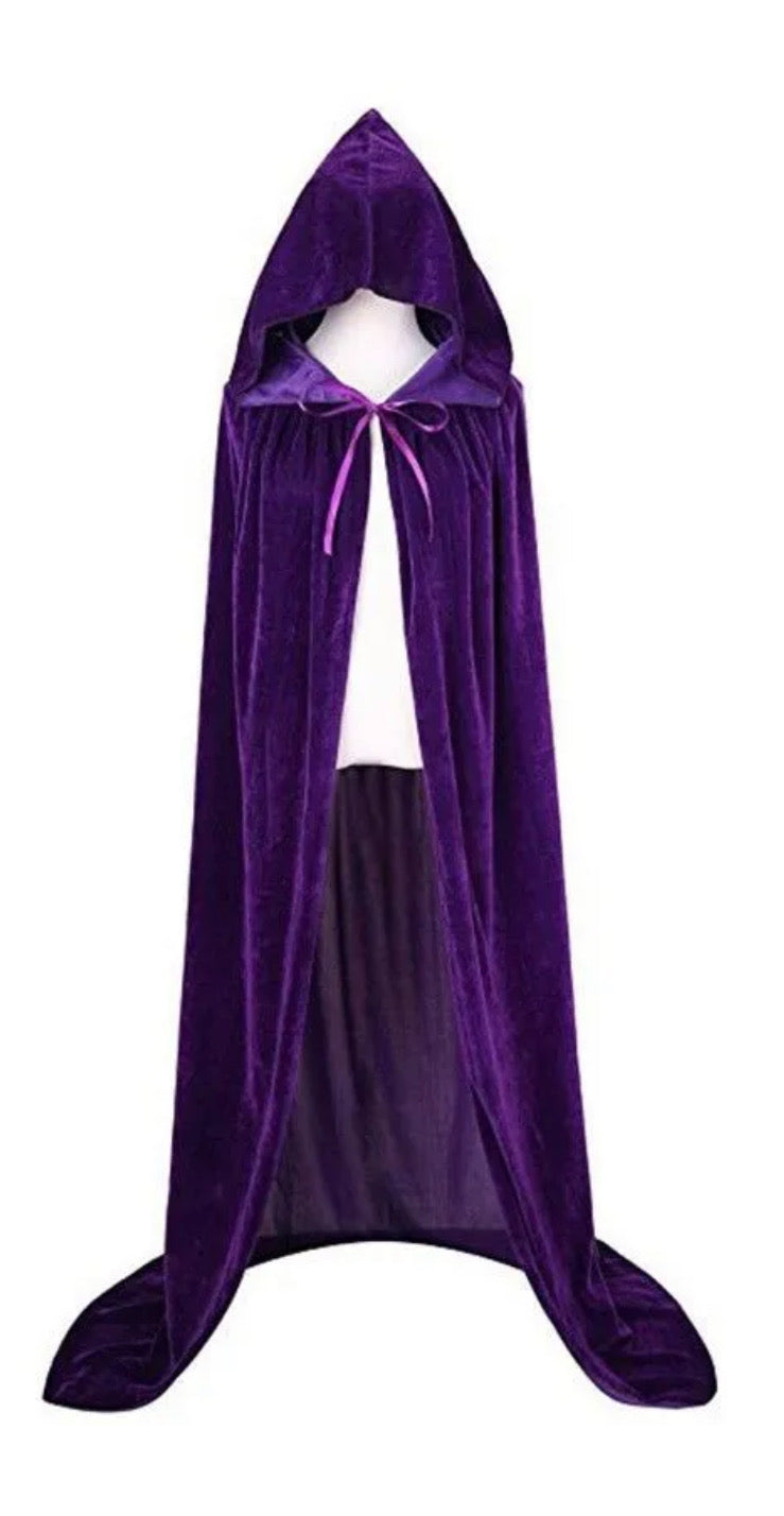 Velvet Purple Cape