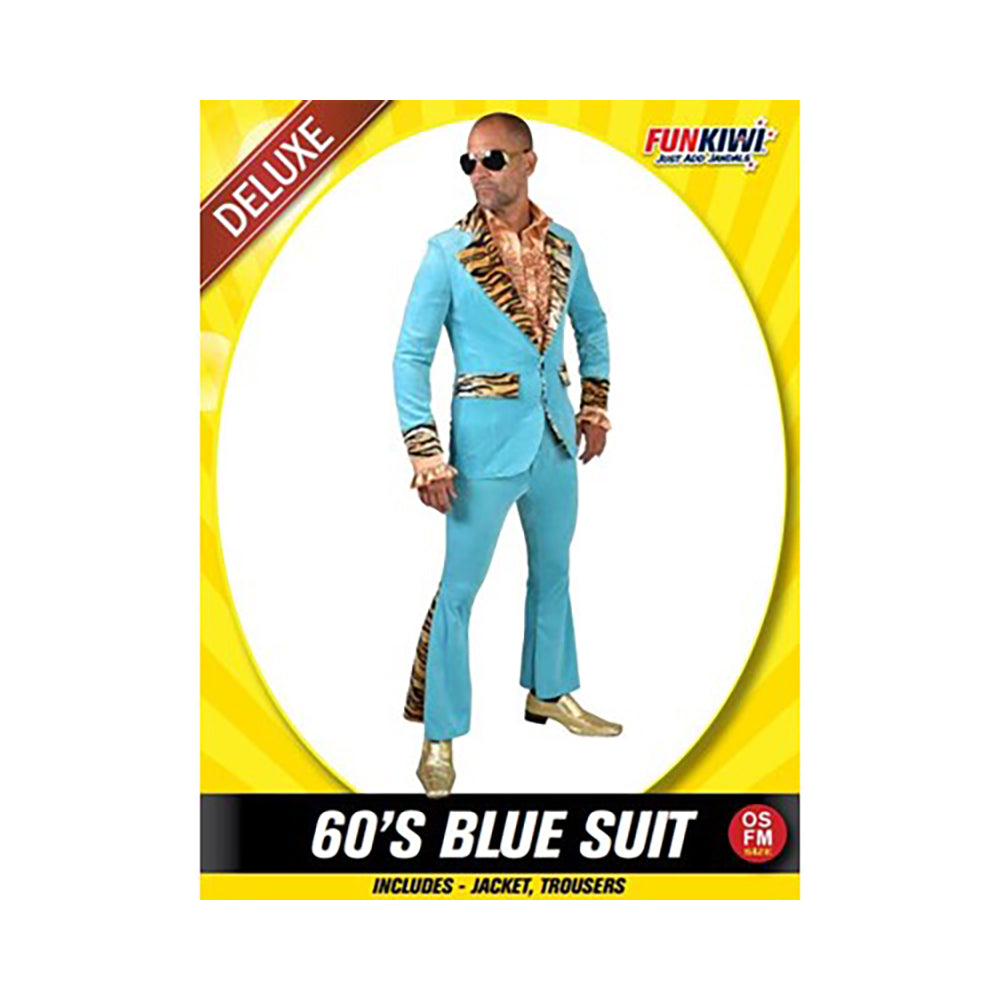 1960s Blue Suit