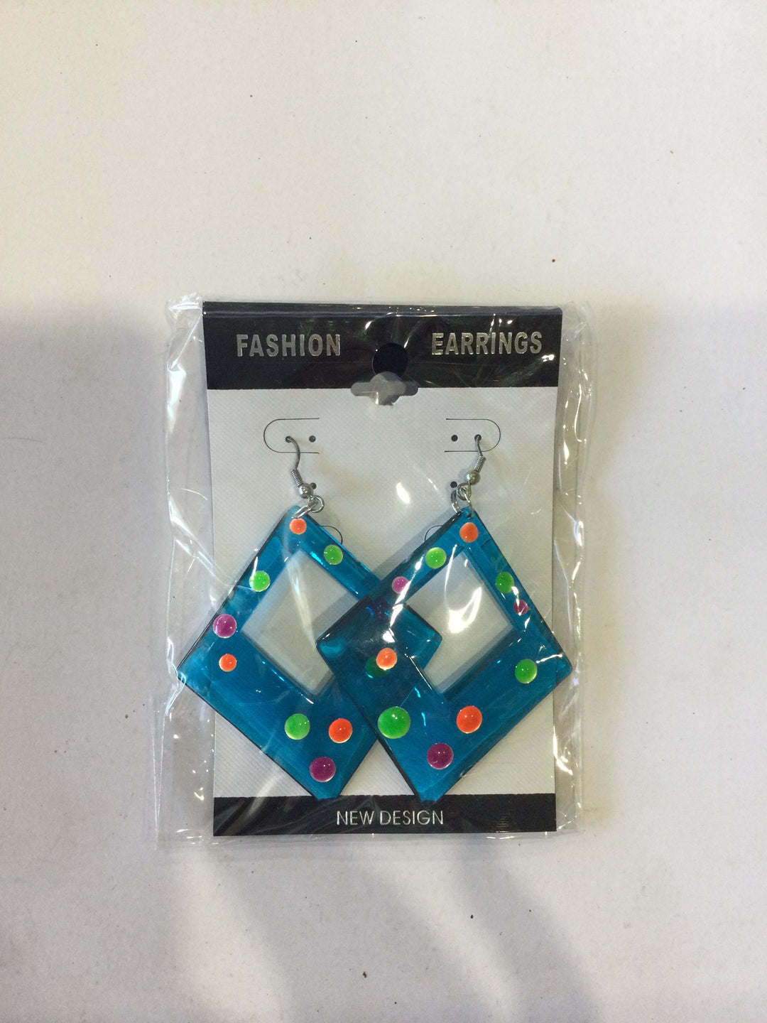 Earrings-Blue Diamond