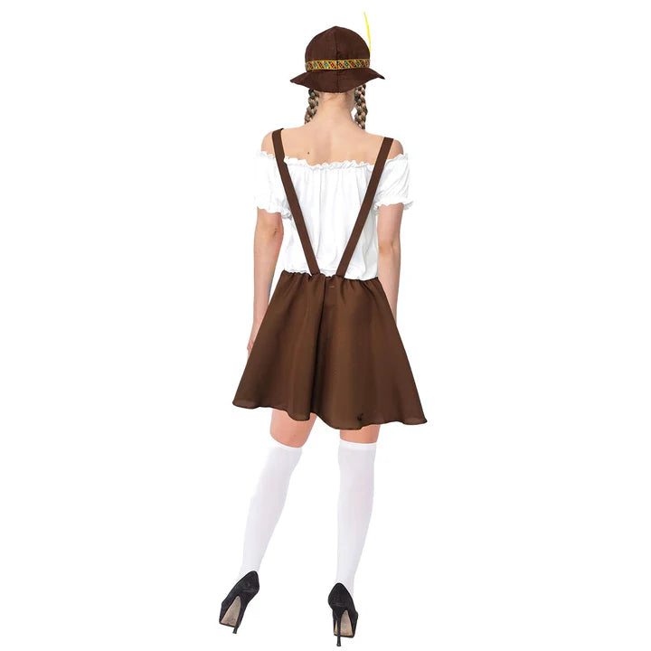 Adult Beer Girl Brown Costume