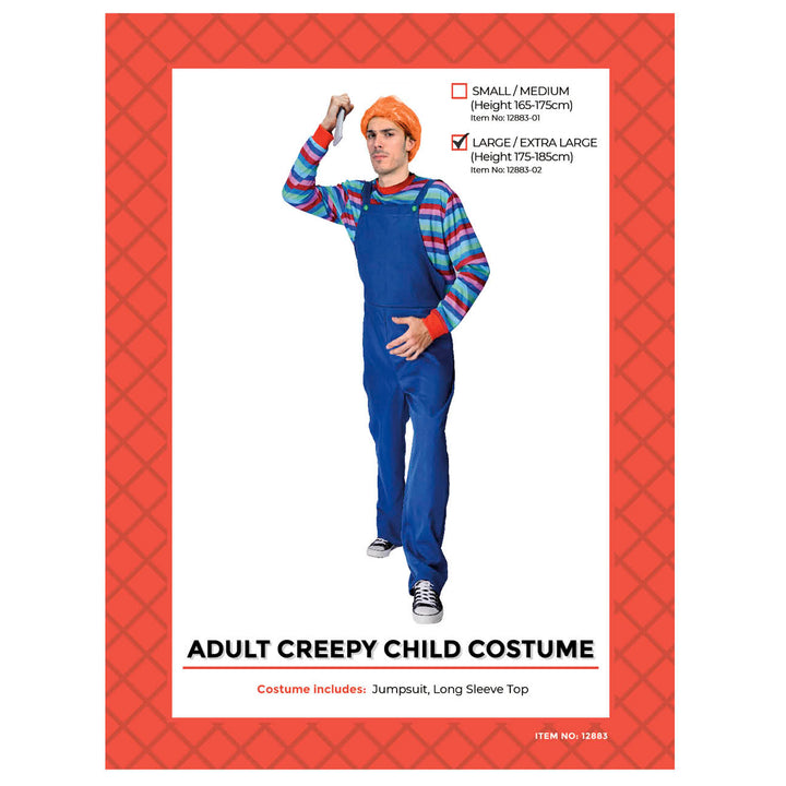 Adult Creepy Child Costume