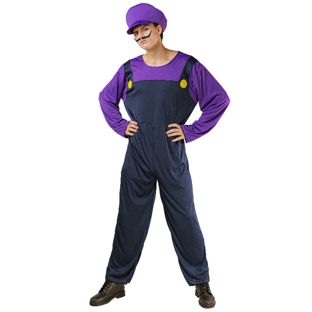 Adult Purple Plumber Costume