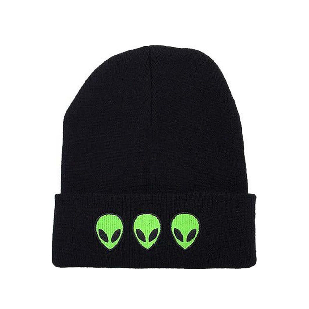 Black Alien Beanie