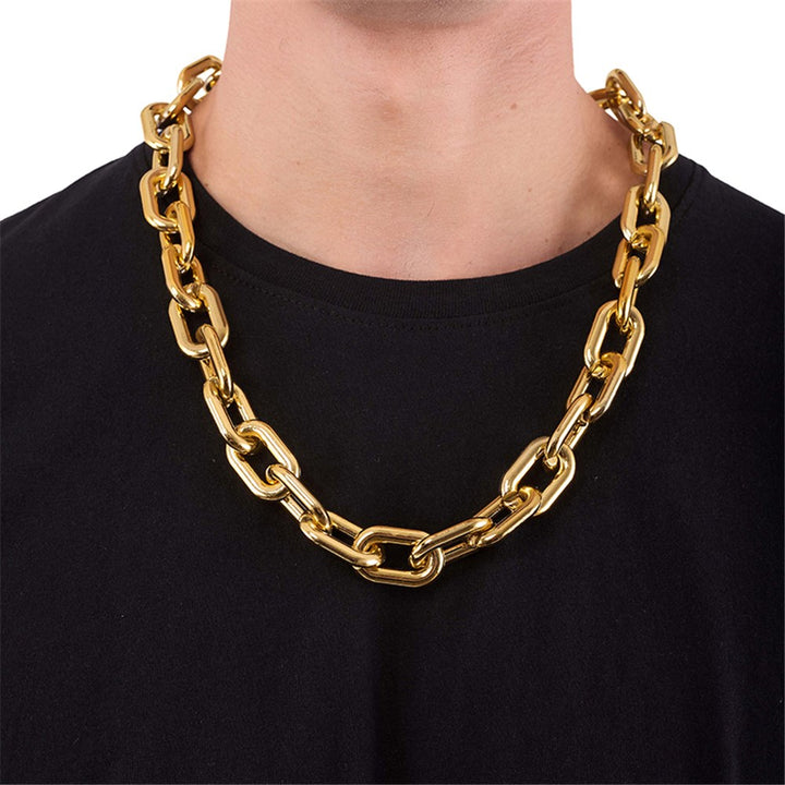 Big Link Gold Necklace