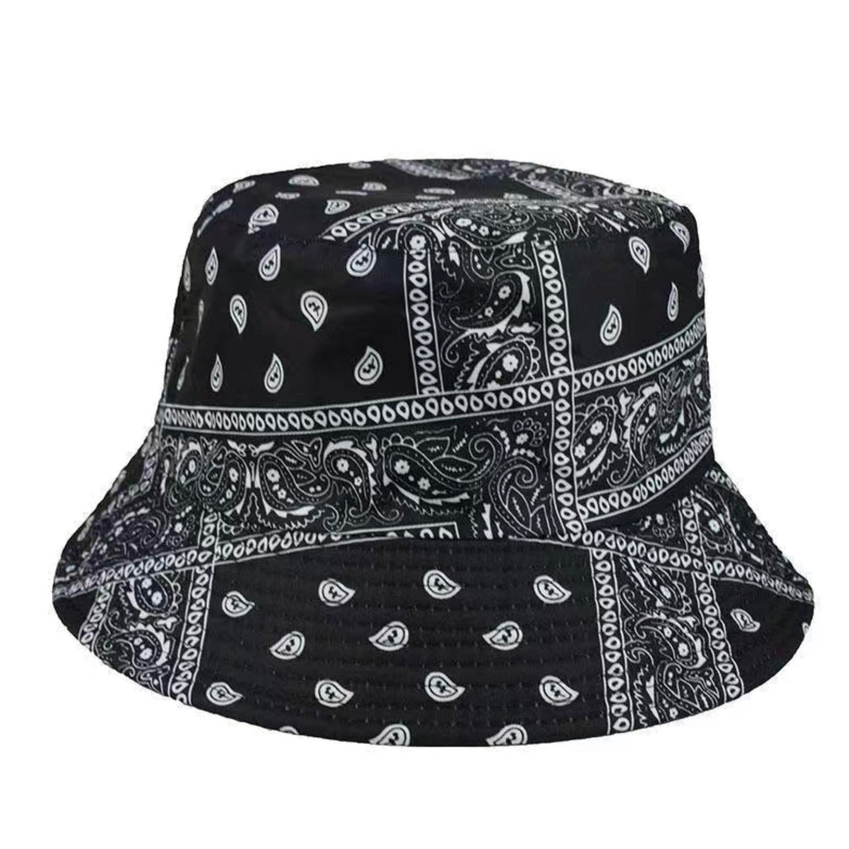 Bucket hat sale bandana