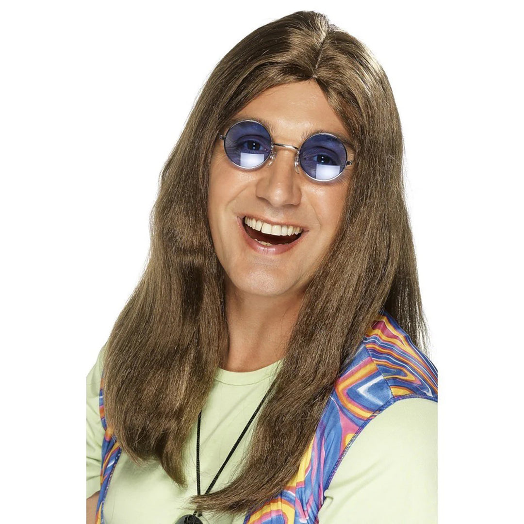 Brown Neil Hippy Wig