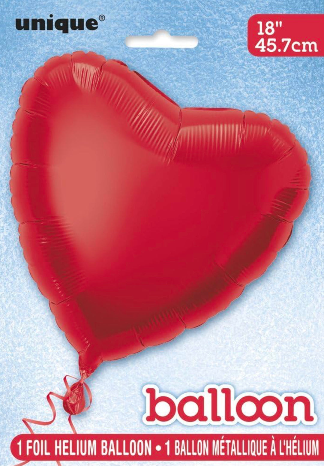 Red heart balloon