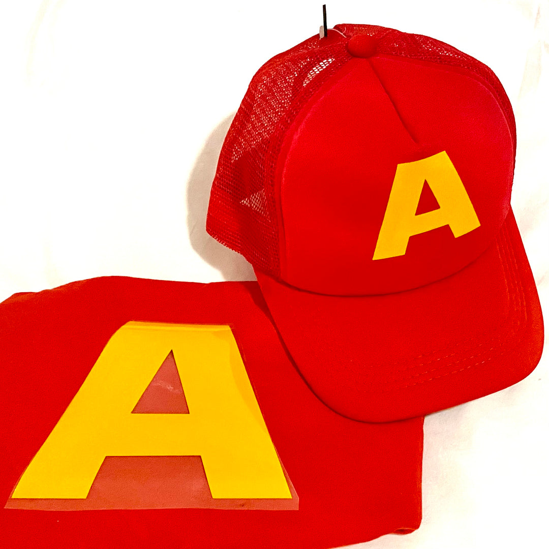 Alvin and the Chipmunks Hat and Iron on A