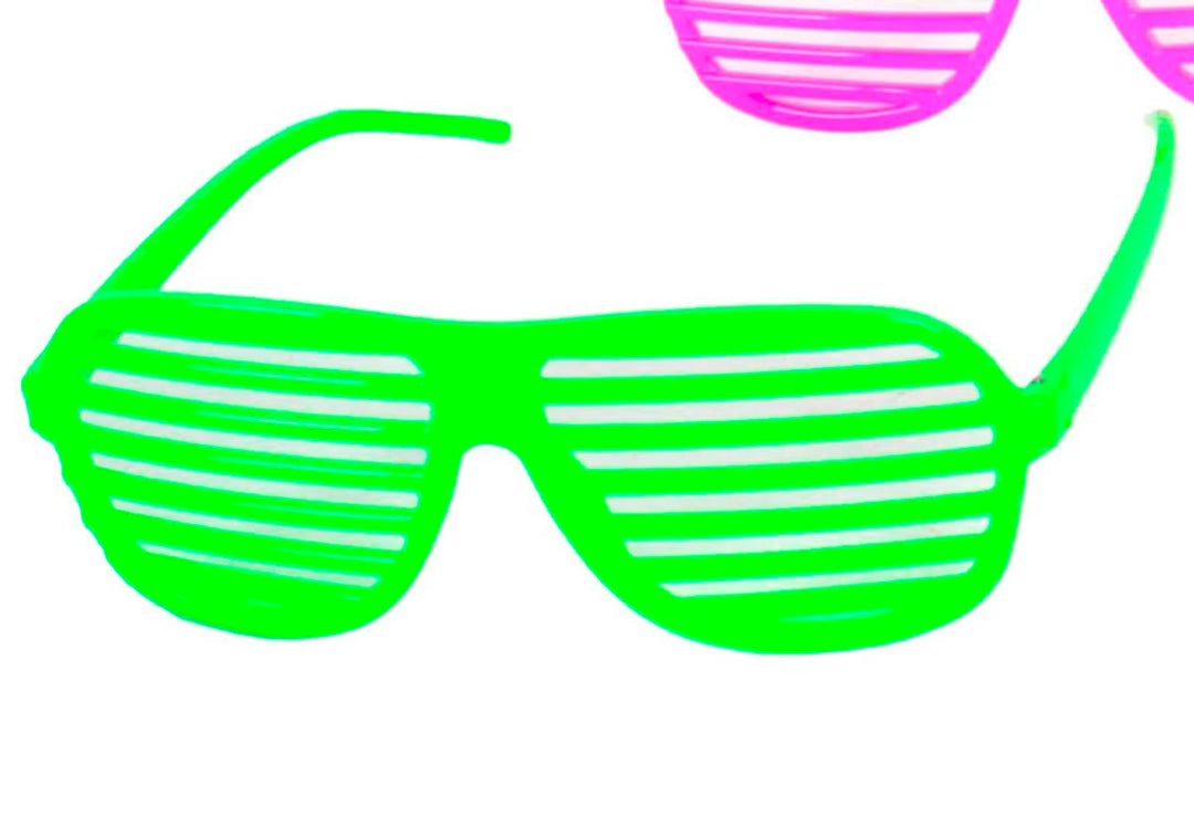 Slot Glasses - Various Colours