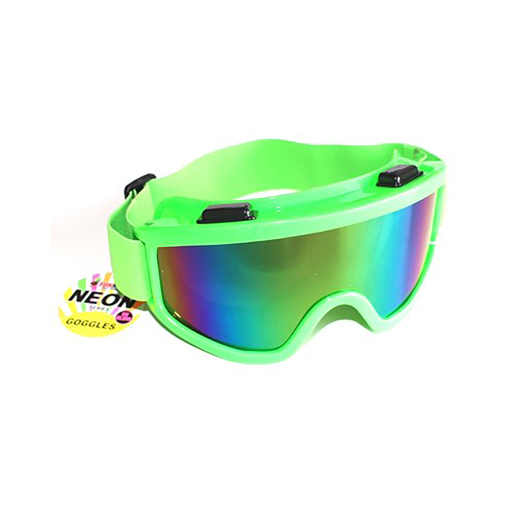 Neon Green Goggles