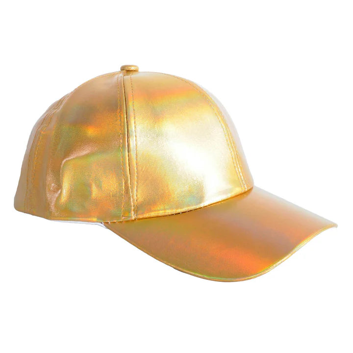 Iridescent Gold Baseball Cap