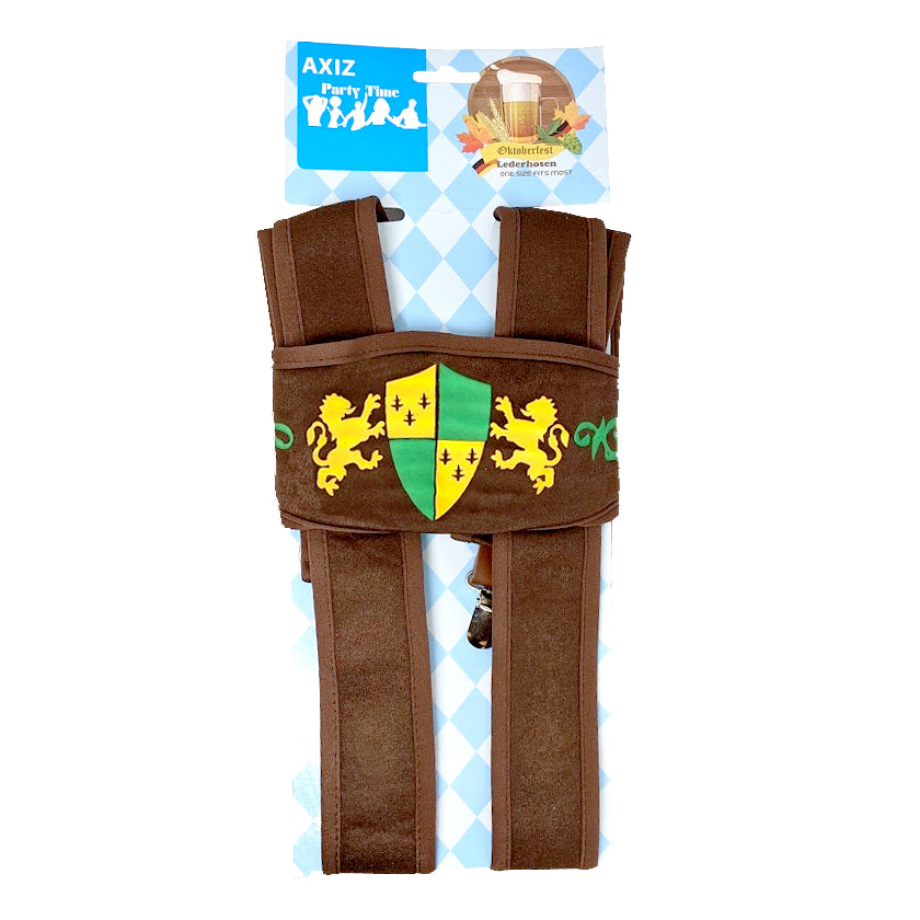 Mens Oktoberfest Lederhosen Braces