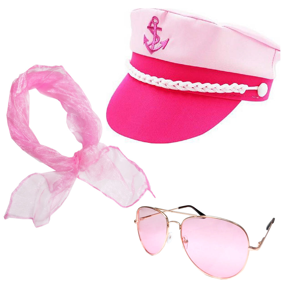 Pink Sailor Girl Set