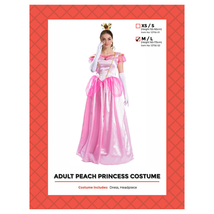 Peach Princess Costume