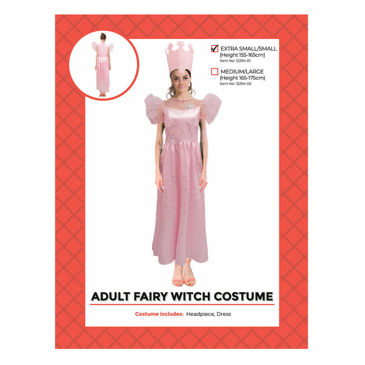 Pink Witch Princess Costume