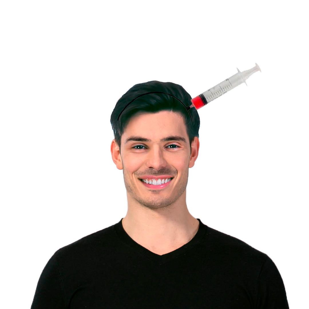 Plastic Syringe Headband