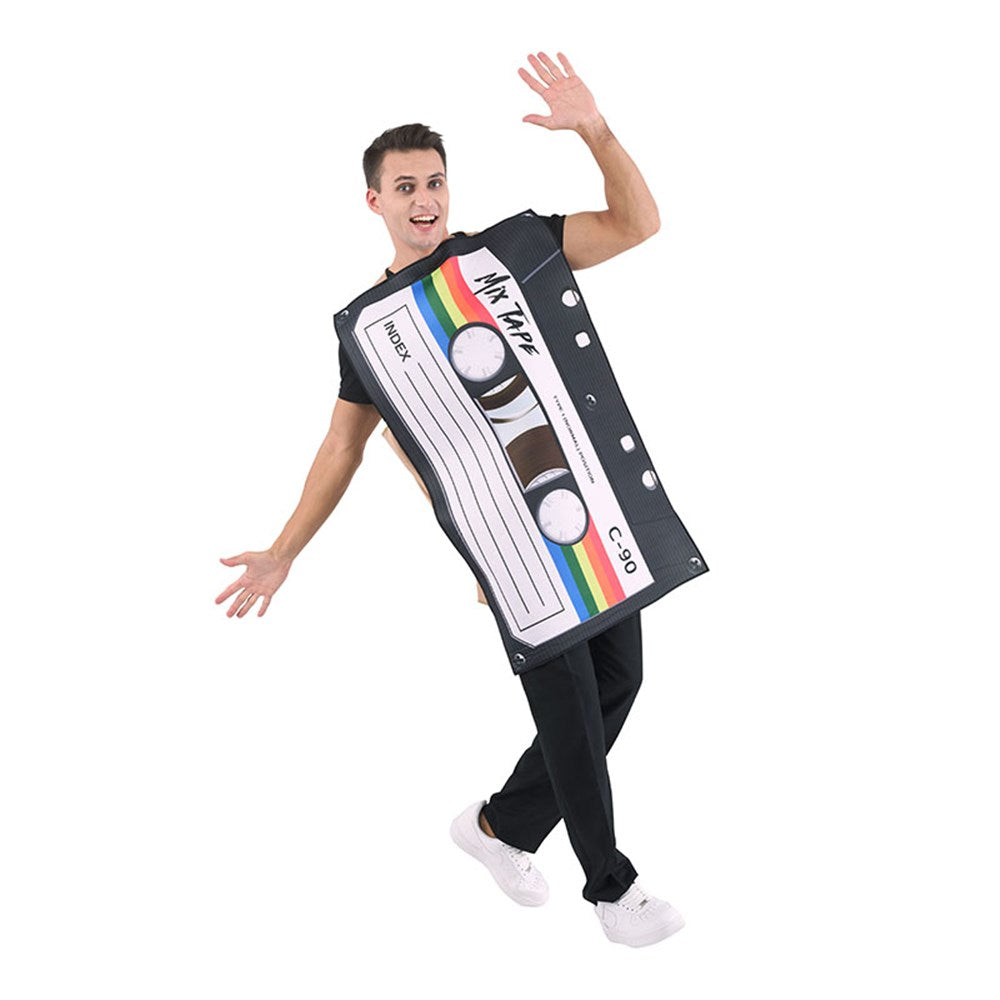 Retro Cassette Tape Costume