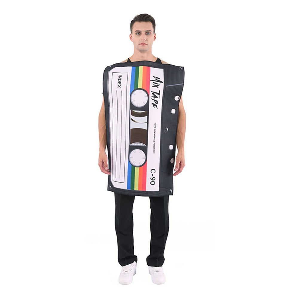 Retro Cassette Tape Costume