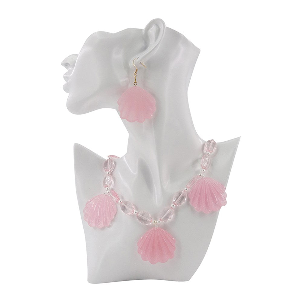 Seashell Earrings & Necklace Set