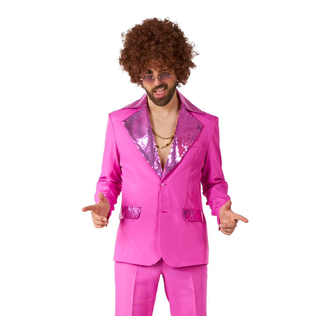 Suitmeister Pink Disco Suit