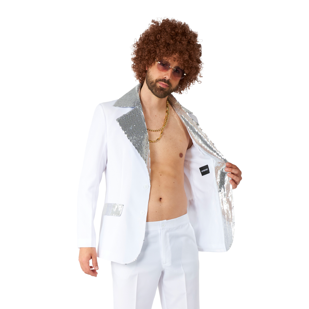 Suitmeister White Disco Suit