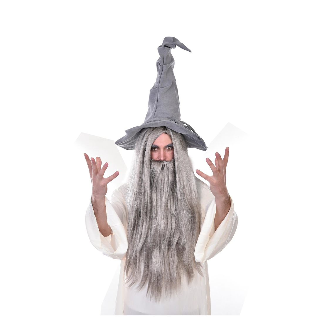 Wizard Wig & Beard Set