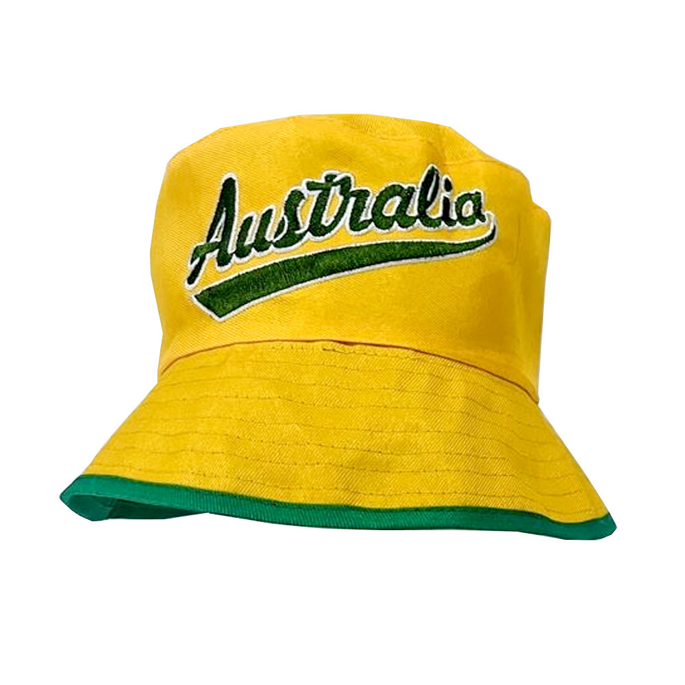 Yellow Australia Bucket Hat