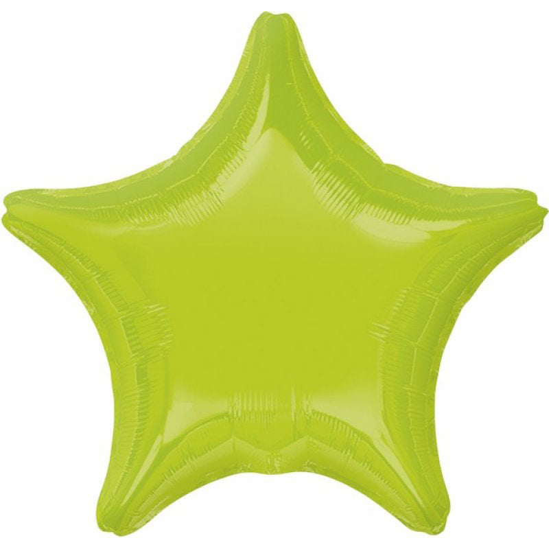 Star Kiwi Green Foil Balloon