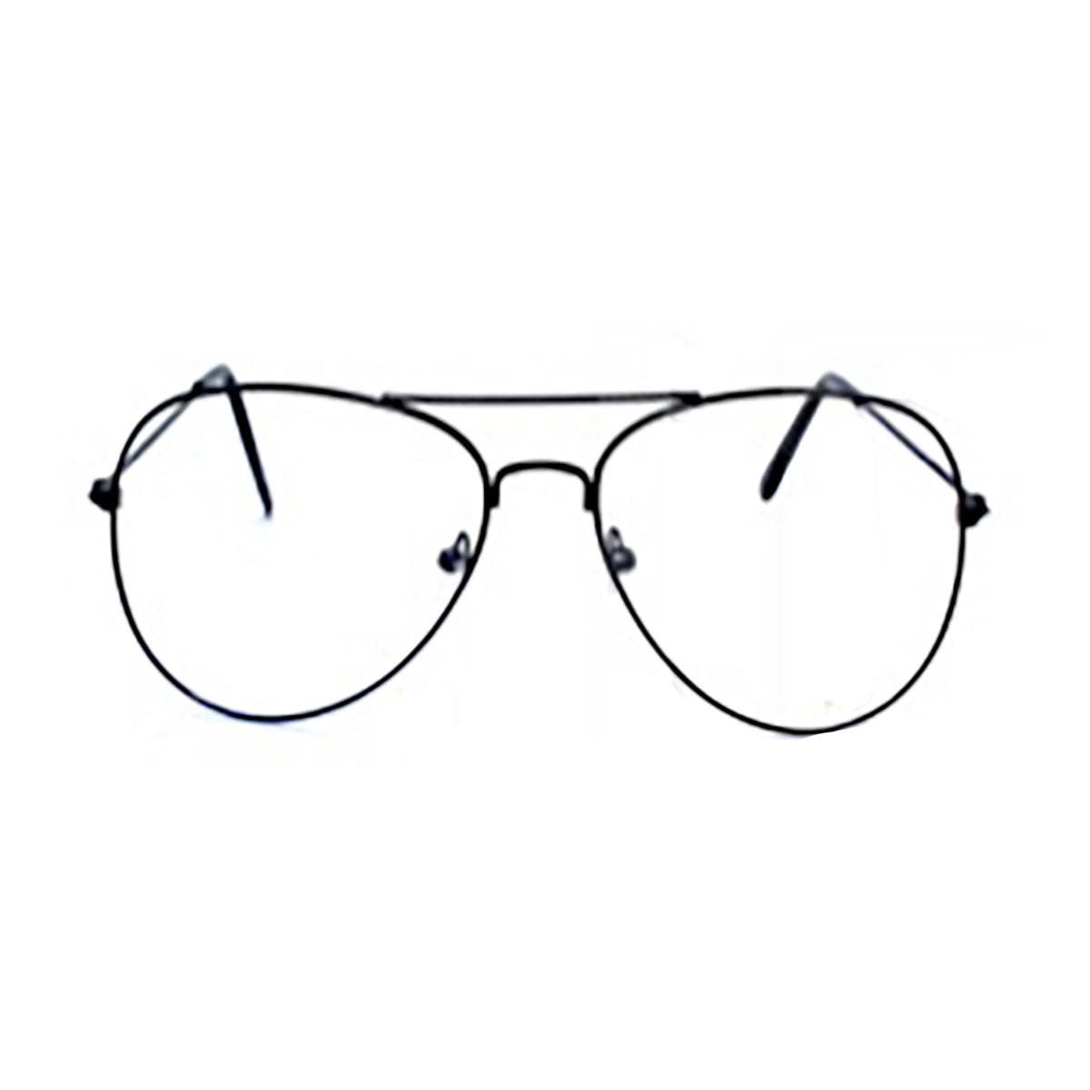 Aviator glasses clear clearance lens