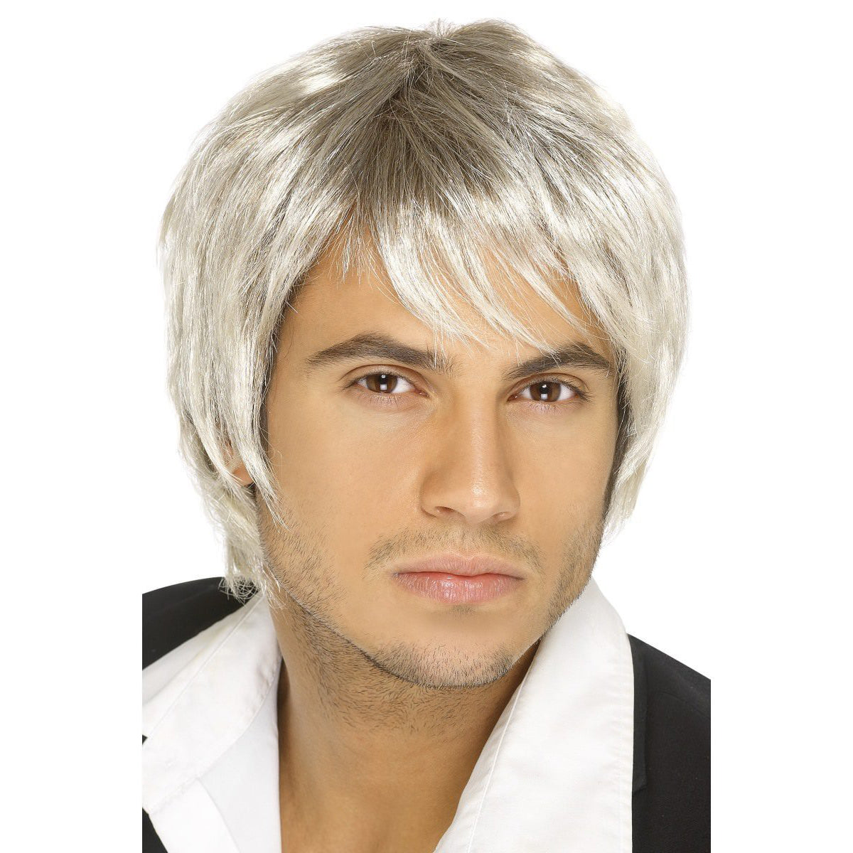 Blonde and Brown Boy Band Wig Sydney Costume Shop