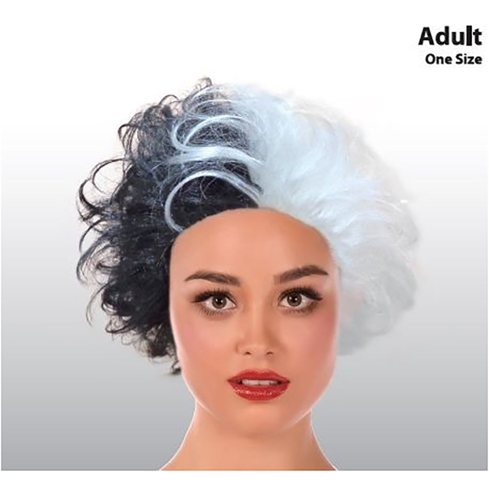 Cruella Black & White Wig