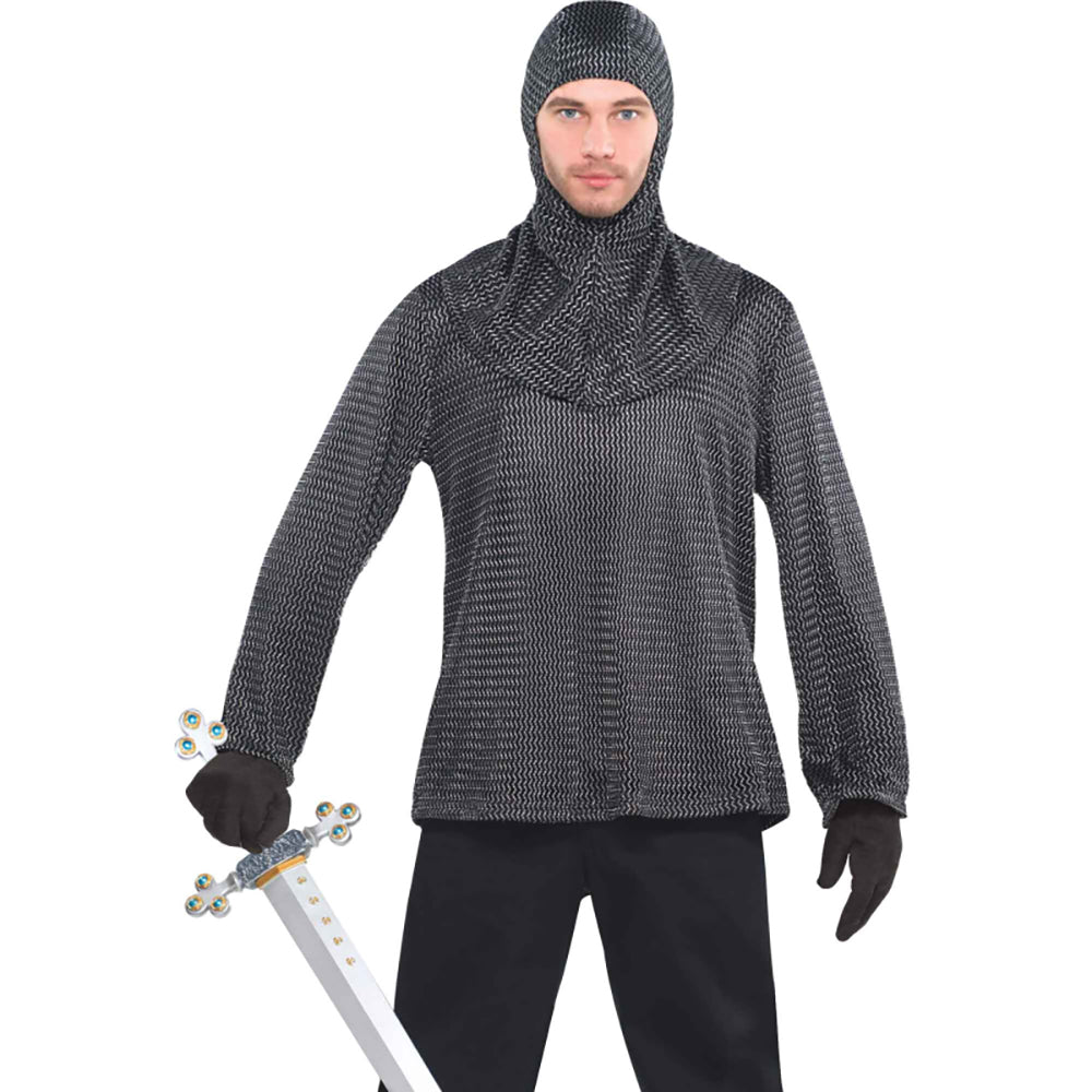 Chain Mail Tunic & Hood Costume – Sydney Costume Shop