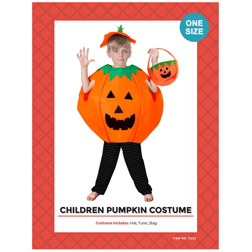 Children Pumpkin Costume