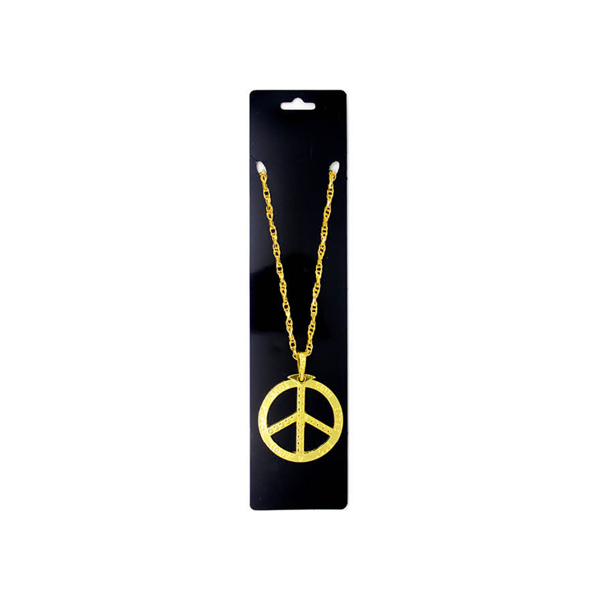 Peace sign hot sale necklace costume