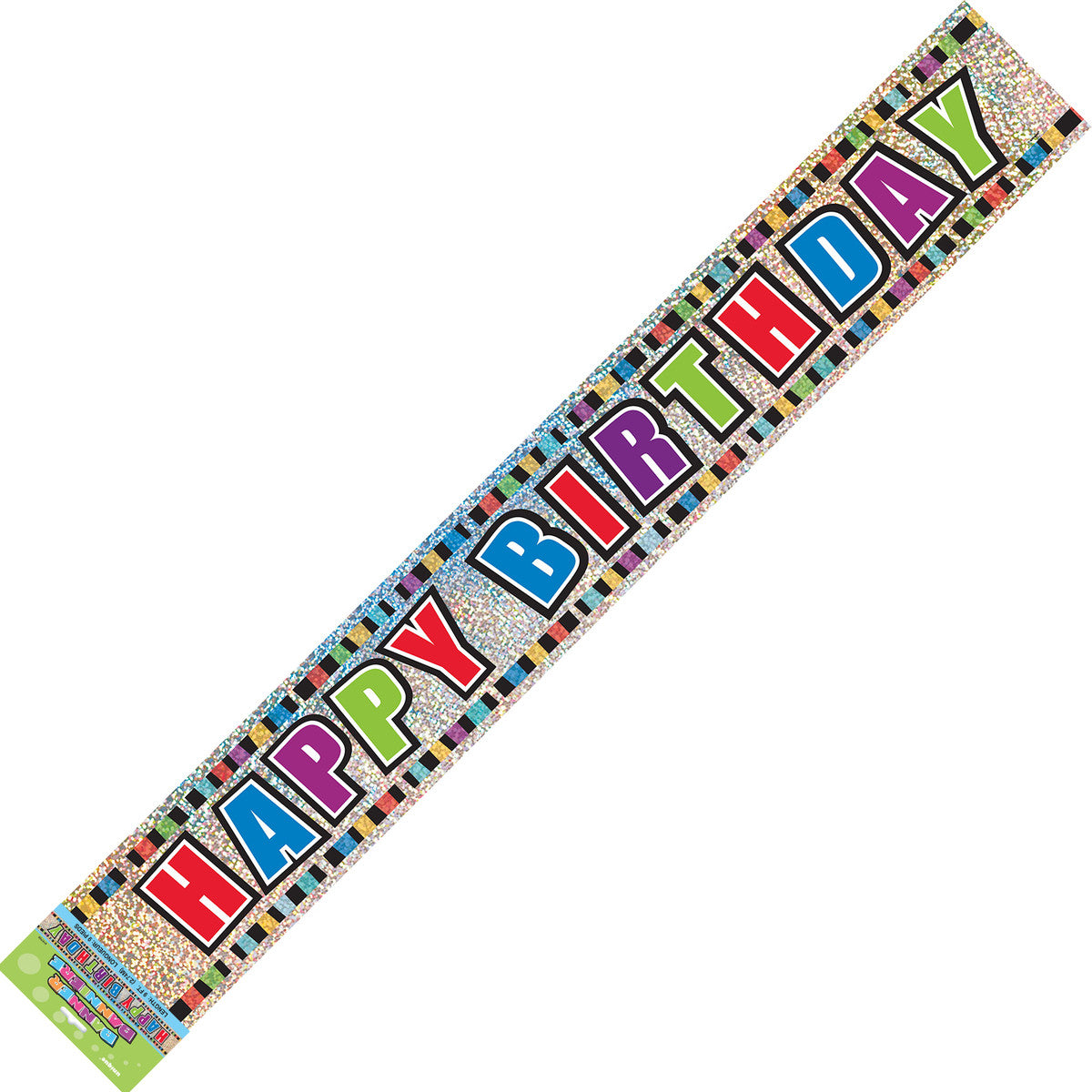 Happy Birthday Foil Banner – Sydney Costume Shop