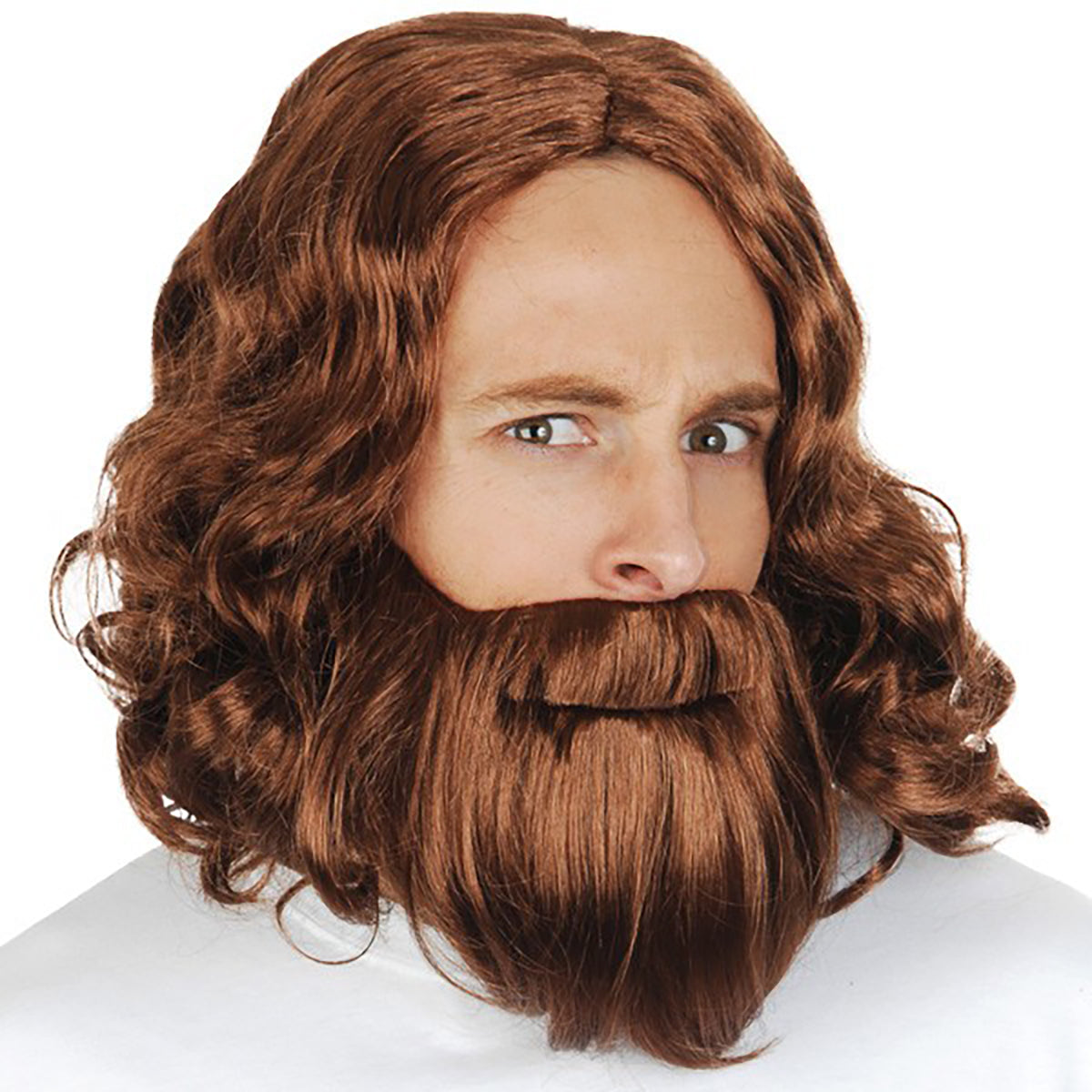 Jesus Wig and Beard Brown Sydney Costume Shop