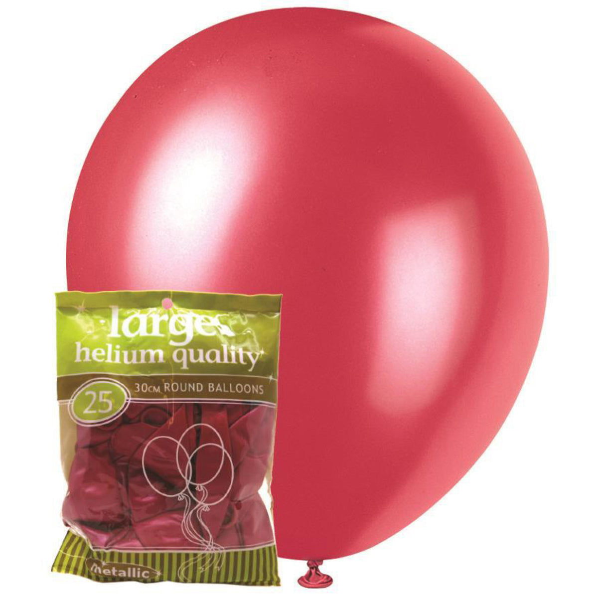 Metallic Pink Latex Balloons, Pack of 25 – Sydney Costume Shop