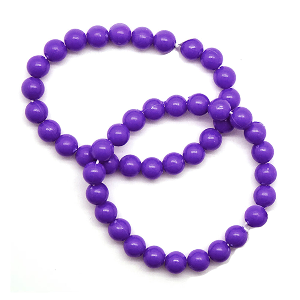 Purple bead deals bracelet